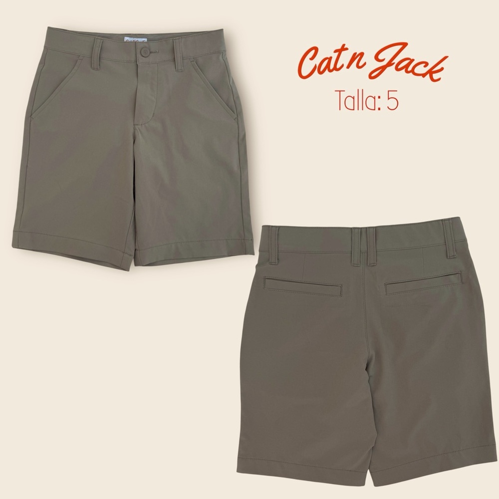 Cat & Jack Men's Olive Shorts